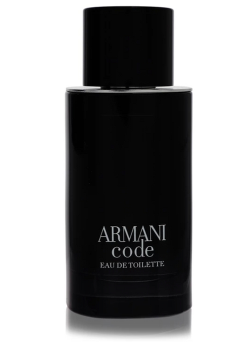Armani Code Cologne By Giorgio Armani for Men 4.2 Oz EDT Spray Refillable 100%