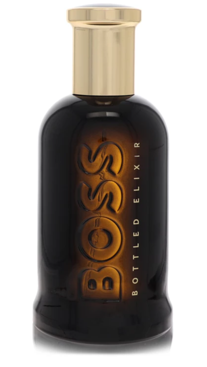Boss Bottled Elixir Cologne By Hugo Boss for Men 3.4 Oz Parfum Intense Spray