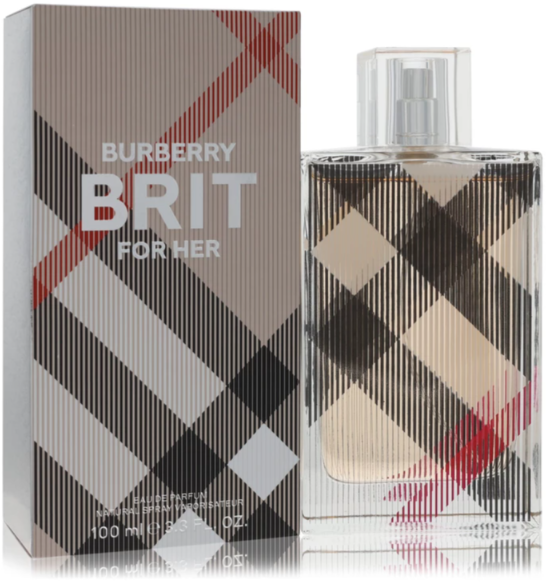 Burberry Brit Perfume By Burberry for Women 3.3 Oz Eau De Parfum Spray 100% Auth