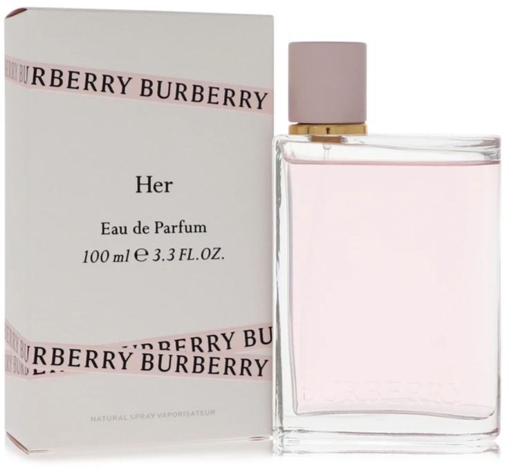 Burberry Her Perfume By Burberry for Women 3.4 Oz Eau De Parfum Spray