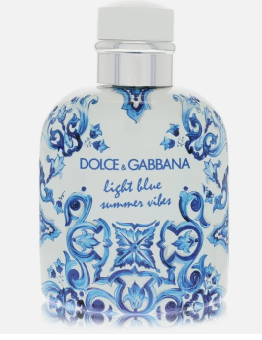 Light Blue Summer Vibes Cologne By Dolce & Gabbana for Men 4.2 Oz EDT (NEW)