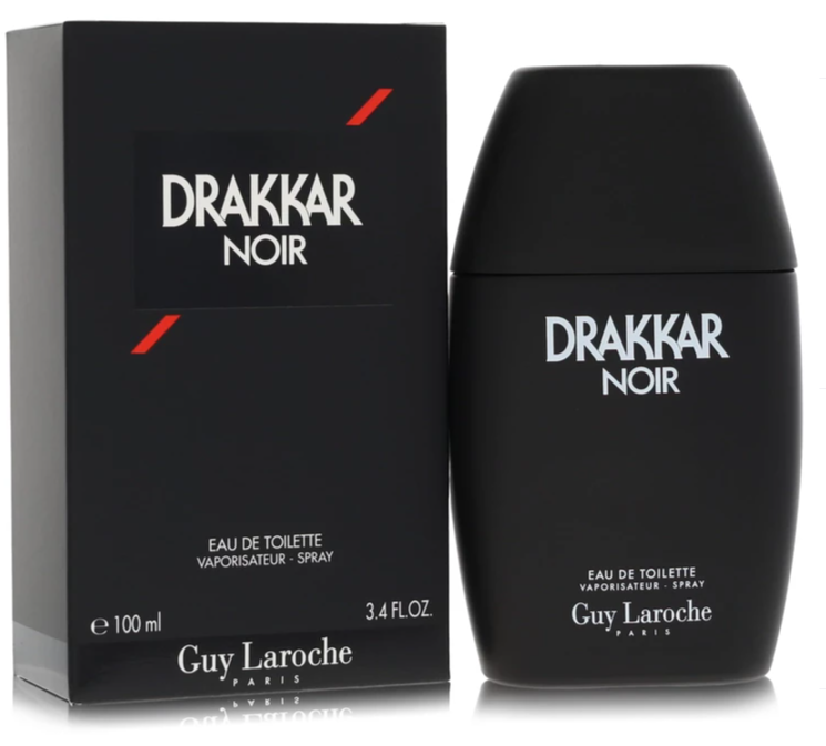 Drakkar Noir by Guy Laroche Eau De Toilette Spray 3.4 oz for Men (NEW IN BOX)