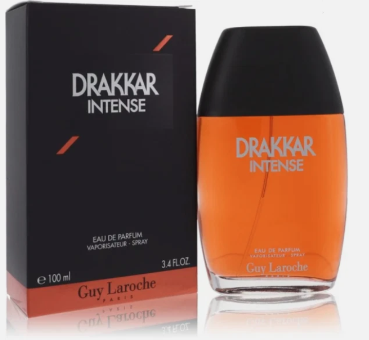 Drakkar Intense Cologne By Guy Laroche for Men 3.4 Oz Eau De Parfum Spray 100%