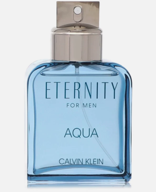 Eternity Aqua Cologne By Calvin Klein for Men 3.4 Oz Eau De Toilette Spray 100%