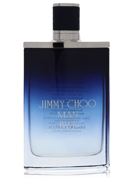 Jimmy Choo Man Blue Cologne By Jimmy Choo for Men 3.3 Oz EDT Spray (TESTER)