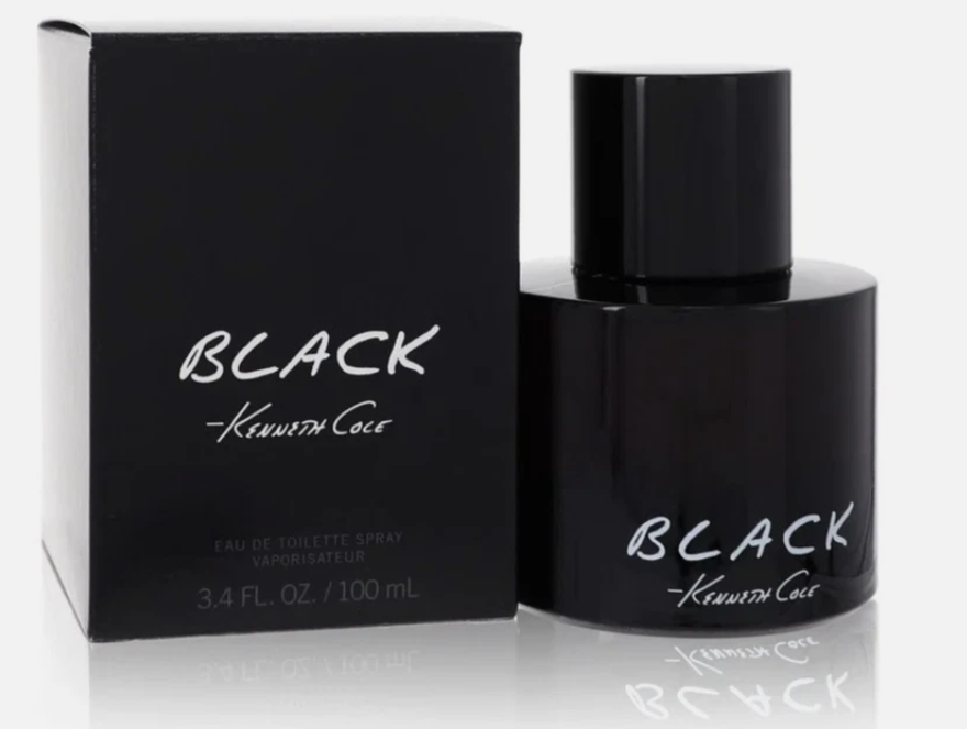 Kenneth Cole Black Cologne By Kenneth Cole for Men 3.4 Oz EDT Spray 100%