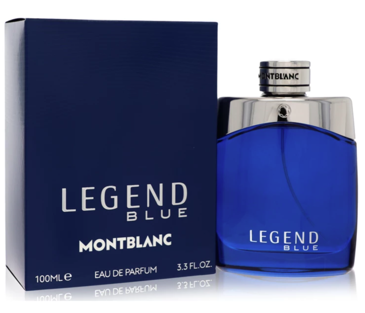 Montblanc Legend Blue Cologne By Mont Blanc for Men 3.3 Oz Eau De Parfum Spray
