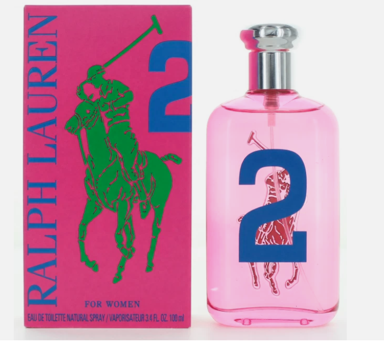 Big Pony Pink 2 Perfume By Ralph Lauren for Women 3.4 Oz Eau De Toilette Spray