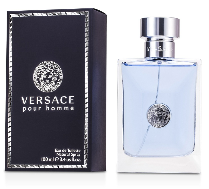 Versace Pour Homme Cologne By Versace for Men 3.4 Oz Eau De Toilette Spray